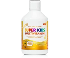 Swedish Nutra Super Kids Multivitamin Skysti multivitaminai vaikams, 500 ml.