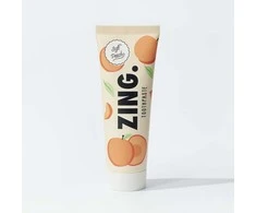 ZING Hap+ balinanti dantų pasta persiko skonio, 75 ml.