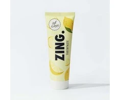 ZING Hap+ balinanti dantų pasta švelnios citrinos skonio, 75 ml.