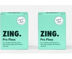 ZING Hap+ dantų siūlas mėtos skonio, 25 m.