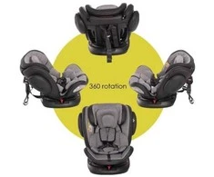 Automobilinė saugos kėdutė Hamilton SPS 360º, isofix, 0-36 kg