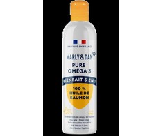 Marly &amp; Dan lašišų aliejus šunims ir katėms PURE OMEGA 3 250 ml