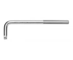 Hogert 1/2" lizdas, L formos, 254 mm ilgio, CrV