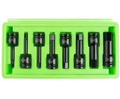 1/2" PAVAROS SMŪGINIAI ŠEŠIAKAMPIAI HEX ANTGALIAI ,8 vnt. DS1108