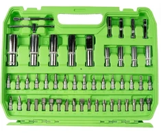 1/4 IR 1/2 SUPER LOCK METRINIS GALVUČIŲ RINKINYS, 108VNT DS1033