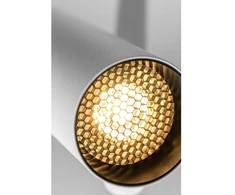 Pakabinamas šviestuvas GTV 1 fazės šviestuvas GROSSO, GU10, maks. 20 W, AC220-240 V, 50/60 Hz, IP20, apvalus, baltas