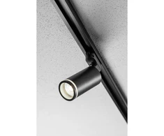 1 fazės šynos šviestuvas, SOLIS, GU10, maks. 20 W, maks. 250V, 50/60Hz, IP20, juodas