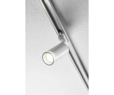 1 fazės šynos šviestuvas, SOLIS, GU10, maks. 20 W, maks. 250V, 50/60Hz, IP20, baltas