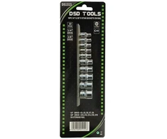 10 VNT. 1/4" IR 3/8" E ŽVAIGŽDINĖS GALVUTĖS ANT LAIKIKLIO DS1313