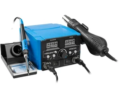 Hogert 2-in-1 hot air soldering station, 750W