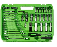 216 VNT. 1/4 3/8 1/2 PAVAROS METRINIS SUPER LOCK GALVUČIŲ RINKINYS DS1035