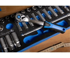 3/8" ratchet tool set, 33 pcs, EVA insert