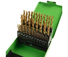 51 VNT. INŽINERINIS HSS METRINIŲ GRĄŽTŲ RINKINYS 1 mm - 6 mm DS1434