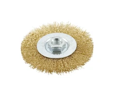 Abrasive brush 75mm, steel, M14