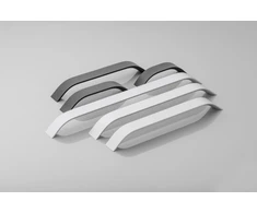 Aliuminio handle 337 C=192mm aliuminio
