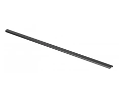 Aliuminio handle HEXA, L=1200 mm, matt juodas