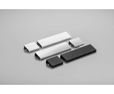 Aliuminio handle HEXI 96mm/150mm mat baltas