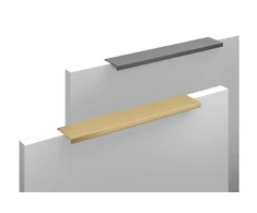 Aliuminio handle HEXI (auksinis brushed) 192mm/225mm