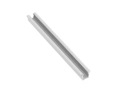 Aliuminio profilis LED mikro - įleidžiamas GLAX sidabrinis L=3007 mm