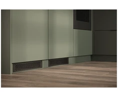 Aluminum handle HEXI (matte juodas) 256mm / 290mm