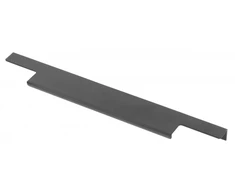 Aluminum handle LIND C = 150/128/18 mm juodas mat