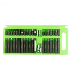 ANTGALIŲ "HEX, TORX,SPLINE" RINKINYS,40 VNT RINKINYS DS1210