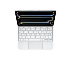 Apple Magic Keyboard for iPad Pro 11" (M5, M4) - Swedish - Baltas - MWR03S/A (Pažeista pakuotė)