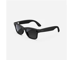Asus „RayBan Meta Wayfarer“ matinės juodos/gradiento grafito poliarizuoti akiniai (Pažeista pakuotė)