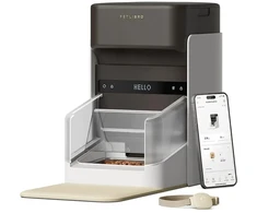Atpažįstanti augintinį automatinė šėrykla 3l Petlibro One RFID PF301, juoda