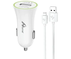 Automobilinis įkroviklis su Lightning laidu Digitalome CC-200-IP