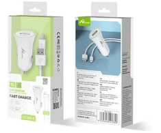 Automobilinis įkroviklis su USB-C laidu Digitalome CC-200-C