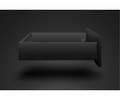 AXIS PRO GTV Drawer, H=168 mm, L=250 mm, Soft Close, Full Extension, Juodas (C)