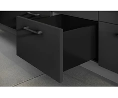 AXIS PRO GTV Drawer, H=200 mm, L=600 mm, Soft-close, Full Extension, Juodas (C)