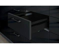AXIS PRO GTV Drawer, H=86 mm, L=450 mm, Soft Close, Full Extension, Juodas (C)