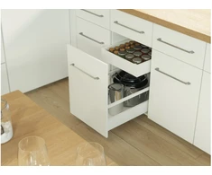AXISPRO 600mm Drawer Baltas - Low H84