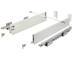 AXISPRO push to open 550mm drawer baltas - low H84
