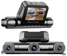 AZDome M660 2K 1440p + 3x 1080p, GPS, Wi-Fi, 128GB, valdymas balsu - vaizdo registratorius su keturiomis kameromis