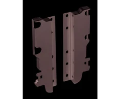 Back pannel adaptor for Moder Box with places for two side relings