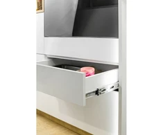 Ball bearing slide push to open+soft close Versalite Touch PRO H=45 L-450 mm