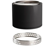 Bedūmis ugniakuras SoloStove Bonfire 2.0 + stovas, juodas