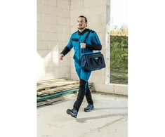 Mėlyna BEELITZ elastic trausers ocean mėlynas/juodas L (52)