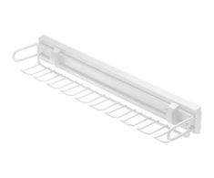 Belt and tie rack SMART (set without guides) - baltas