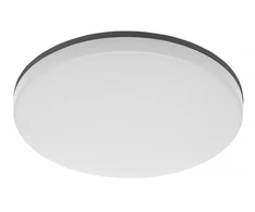 Lubinis šviestuvas BESA Ceiling Light Fixture, LED, 24W, 2400lm, 4000K, AC180-250V, IP54, IK10, PC+PC, Round,