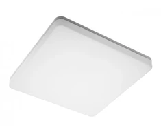 Lubinis šviestuvas BESA LED plafonas, 24W, 2400lm, 175-250VAC, Ra>80, IP54, PC+PC, IK10, 120°, 4000K, kvadrat