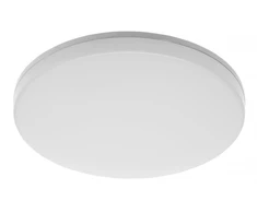 BESA lubinis šviestuvas, LED, 24W, 2400lm, 3000K, AC180-250V, IP54, IK10, PC+PC, apvalus,