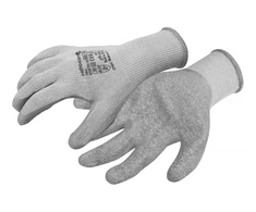 Blue DILL latex-coated protective pirštinės pilkas/mėlynas 8