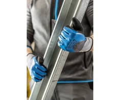 Blue FILS 3/4 nitrile foam coated pirštinės mėlynas/pilkas/juodas 8