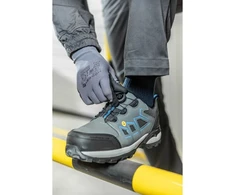 Blue Mėlyna FULDE safety shoes LACE SYSTEM S3S SR FO ESD pilkas/mėlynas 44