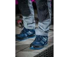 Blue Mėlyna HOSEL apsauginiai batai SB SRA navy/mėlynas 40