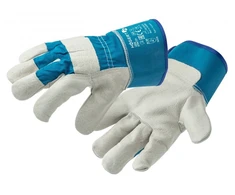 Blue LEINE leather pirštinės Canadian (cow leather) mėlynas 8